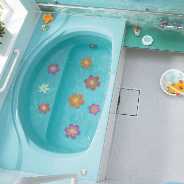 Badekar Klistremerker Bad Dusj Vanntette for Badekar, Akvarium