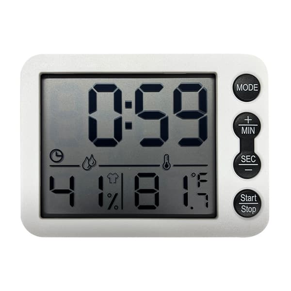 Kalender väckarklocka digital klocka med datum dag och tid