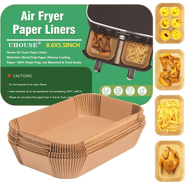 100 Pakk Luftfrityrforinger