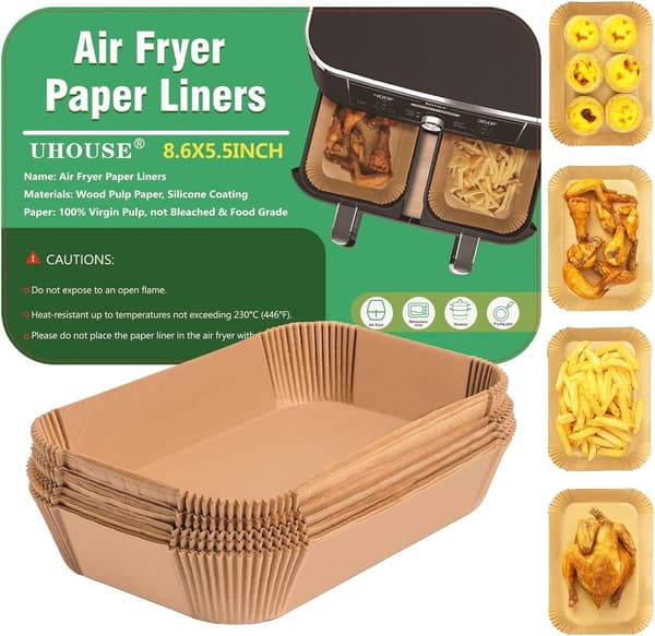100 stk. Airfryer Bejlere
