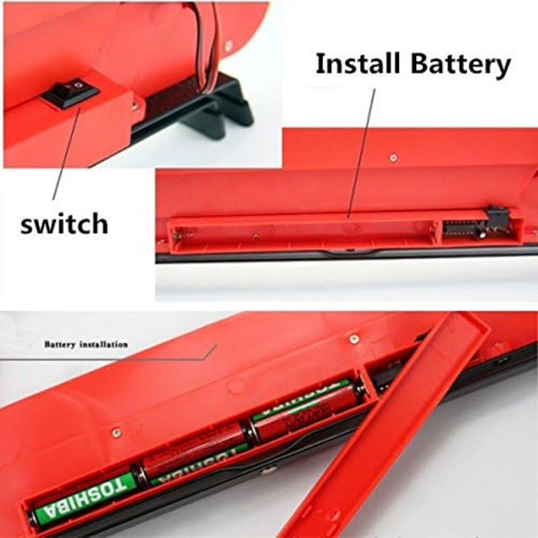 Foldbar LED Advarselstrekant Sikkerhed Bil/Vejsides Refleks Emergency Trekant Reflektor Blinkende Lys