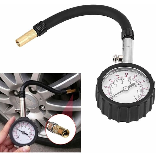 Däcktrycksmätare Manometer Bil Däck Övervakning Mätare