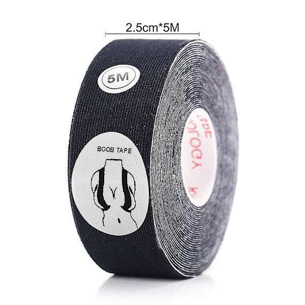 Rintateippi Nippeleiden Peite Imetystyyny Booby Lift Push Up -hihnat Näkymätön Itseliimautuva 2,5CM x 5,0M