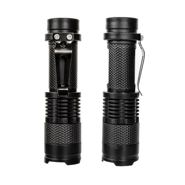 Mini-taskulamppu, 2 kpl alumiinia, erittäin tehokas LED-taskulamppu