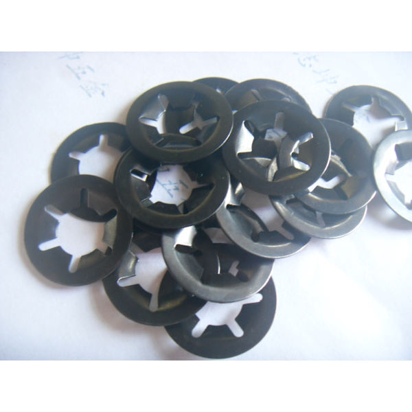 sourcing map Låsbricka M6 x 16mm 65Mn Starlock Bricka Intern