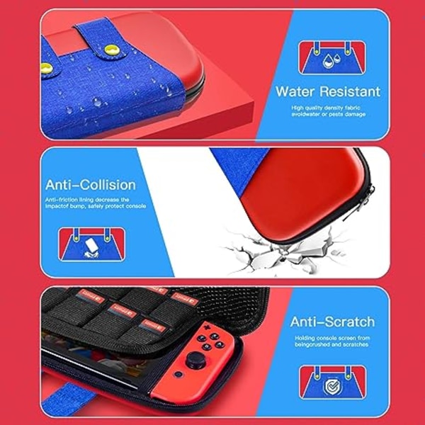 Bærbart reiseetui for Nintendo Switch, Yocuby Switch-etui