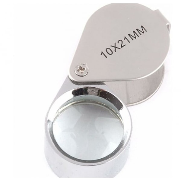 1PC 10x 21mm Urmakare/Juvelerare Luppförstoring