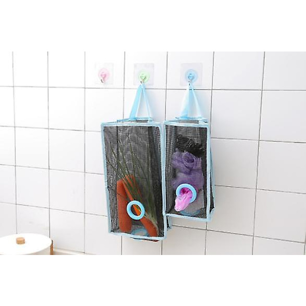 Plastposeholder, Bæreposeholder Søppelposeholder Organizer Mesh Hengende Oppbevaring