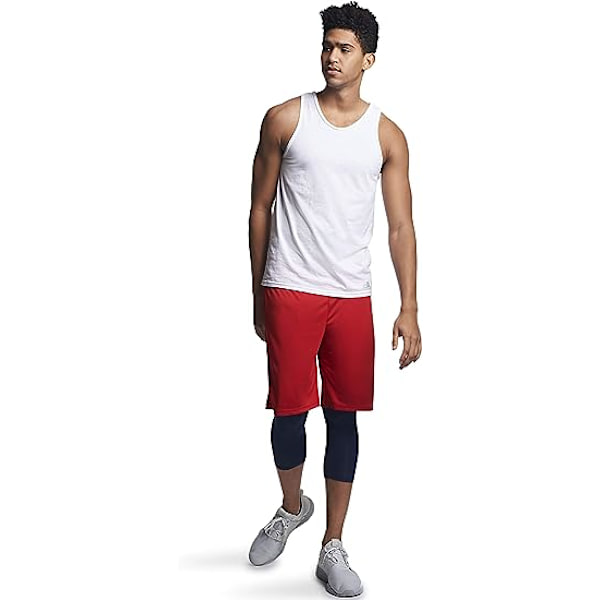 Herre Bomuld Performance Tank Top (Hvid)
