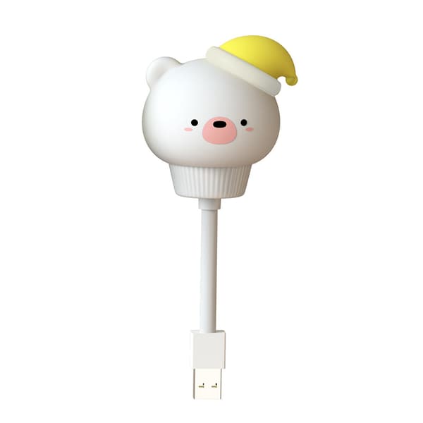 Nattlys soverom fjernkontroll nattlys USB-plugg inn