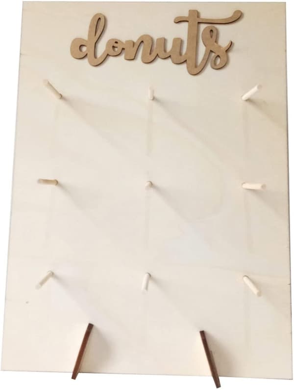Donitsiseinä Candy Bar 9 Kapasiteetti Puinen Koti