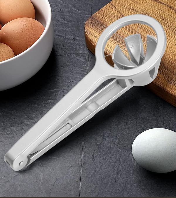 Eggkutter, Klippetang, Lengde: 18,1 cm, Rustfritt Stål, Grå