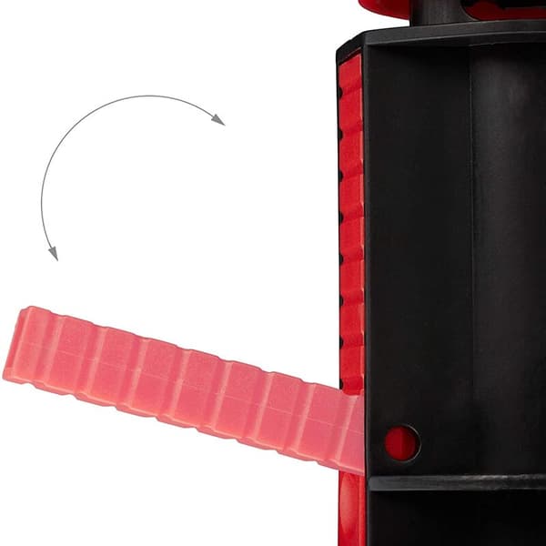 Sort Fod, Paraplyholder, Skruemontering, Jordsokkel, Camping,