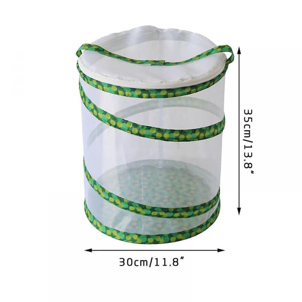 Fällbar Insektsuppfödningsbur med Runda Blad