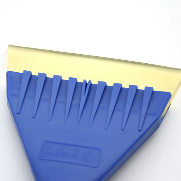 Pieces Bilrute Is-skrape, Myk Gummi-Squeegee med 30 cm Håndtak for å Skrape Vann og Snø Avriming