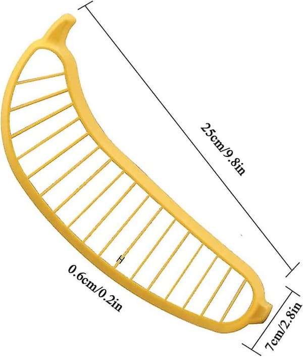 Bananskärare, praktiskt köksredskap, fruktskalare (2 st)