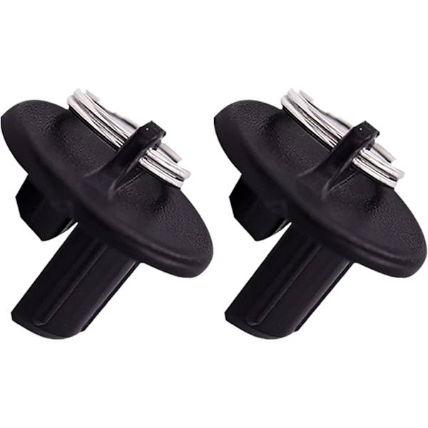x8 Sorte Persienner Stikprop 20MM Rullegardin Tilbehør Udendørs Persienner Dele