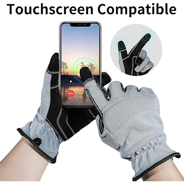 Arbets handskar, Multipurpose Light Duty Trädgårdshandske Flex Grip &