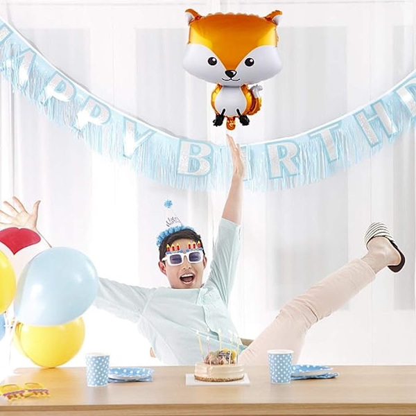 Revballonger Revformet folie Mylar-ballonger for babyshower, barnebursdager