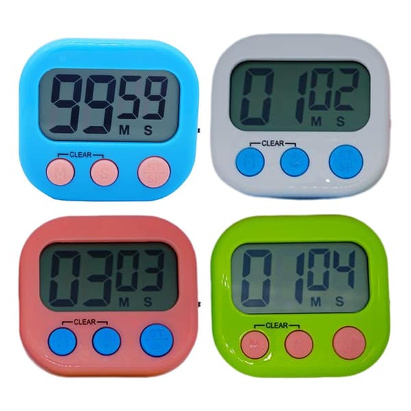 1 st digital timer LCD-skärm högt alarm för lärarmaterial kock