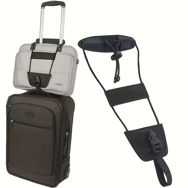Taske elastik, nylon, sort, one size