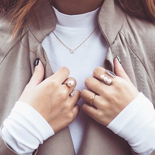 Pieni helmi choker-kaulakoru lyhyt riipus kaulakoru korut naisille ja tytöille