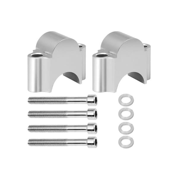 Motorcykelstyre Riser, 7/8'' (22mm) Universal Aluminiumlegering
