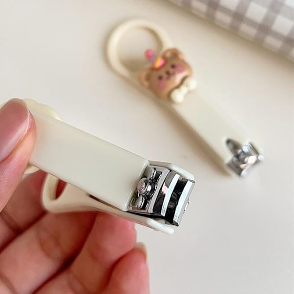 Nagelklippare, Professionella Nagelklippare i Rostfritt Stål för Kvinnor, Flickor, Barn, Professionellt Klippverktyg för Manikyrberedning
