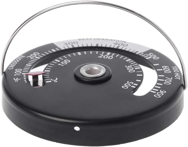 Magnetisk rökpips termometer vedspis pipa multibränsle vedspis (termometer)