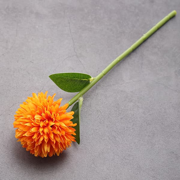 10 stk. Kunstige efterårsblomster til dekoration Mælkebøtte Chrys