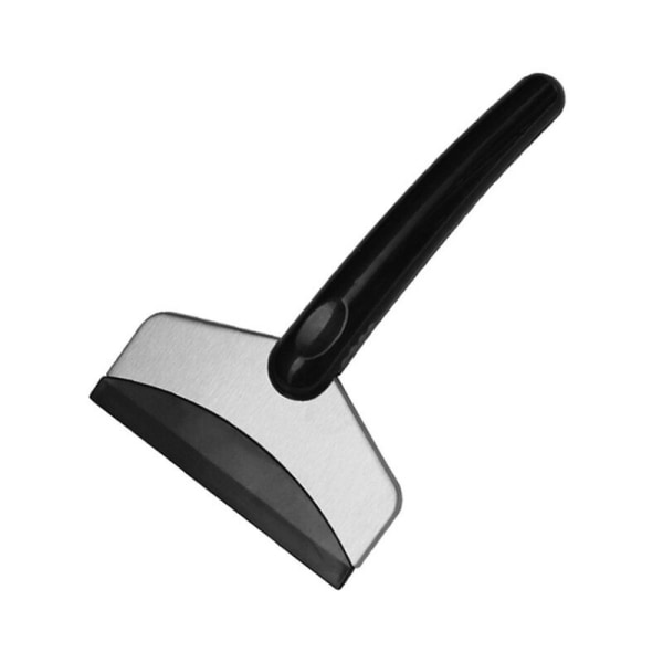 Isskraper, Bilvinduskraper, Snøskuffe Isskraper, Vindussnøskuffe, Sølv+Svart, 17*10,7cm