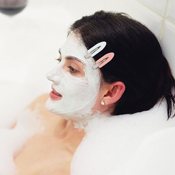 9-delad hårklämma utan böjning - Hårklämma utan veck Styling Anknäbb