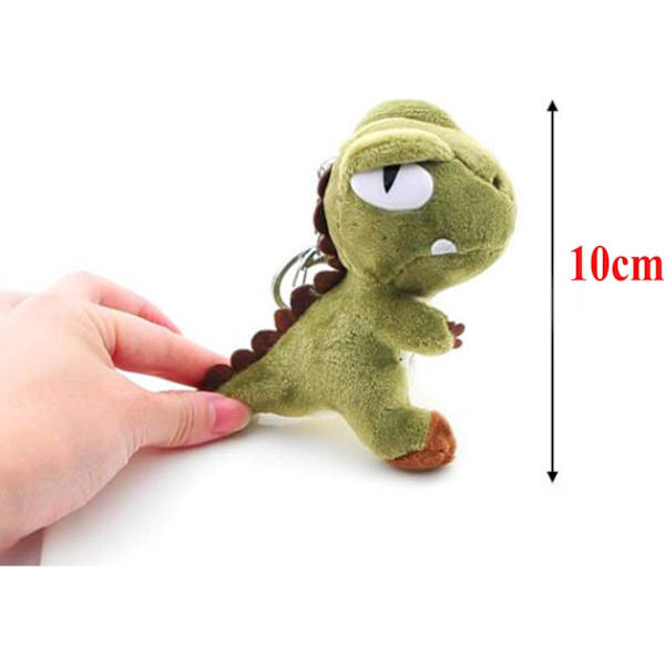 Pehmoinen dinosaurus avaimenperä täytetyt eläimet lelut reppu koristeet P