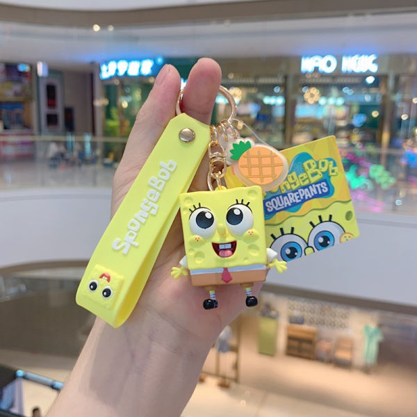 Spongebob-avaimenperälaukku