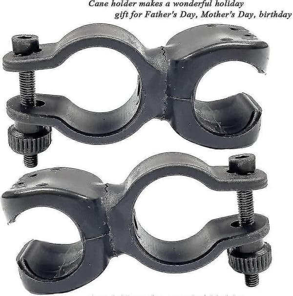 Stikholder til Drive Rollator, Walker, Rollator - Universal Krykker Stikbeslag Tilbehør, 1\" Indvendig Diameter, 2 stk