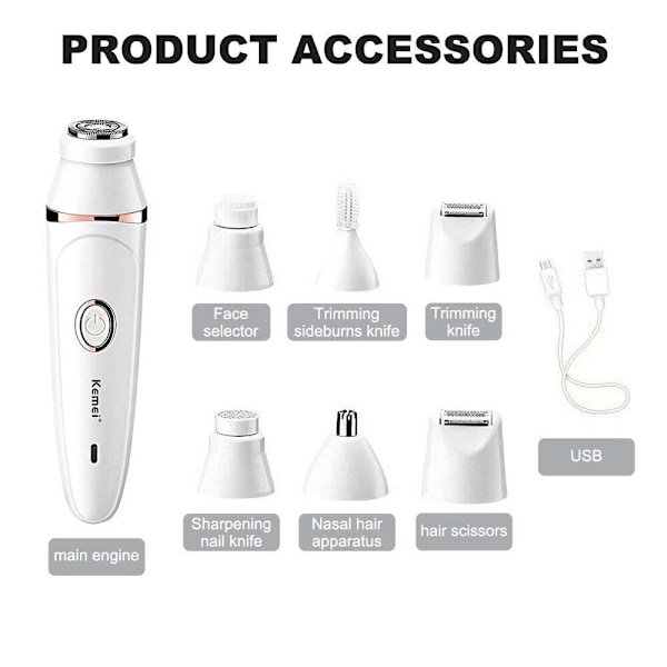 Pluxy Hårfjerning för Ansiktet, Pluxy Epil Pro 3.0, Pluxy Epilator för Ansiktet, Pluxy Hårfjerning 3.0