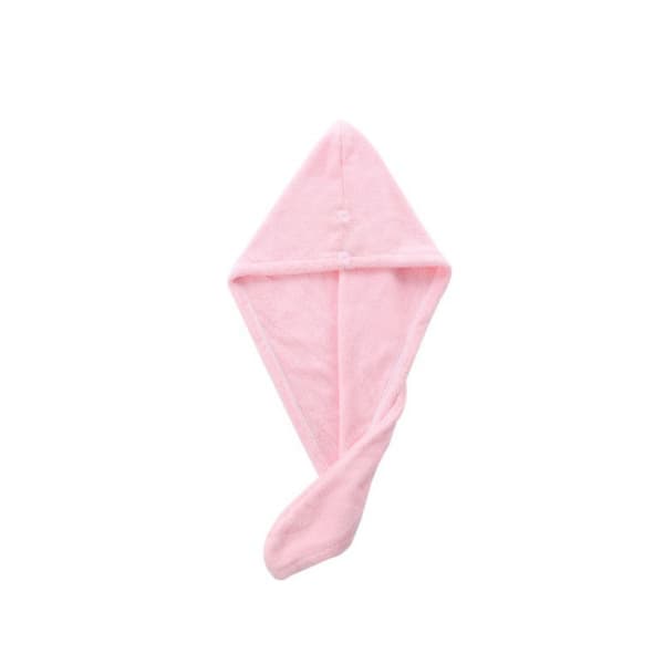 Mikrofiber Håndklæde til Hår 3-pak, Håndklæde til Hår med Knap, Superabsorberende Hår