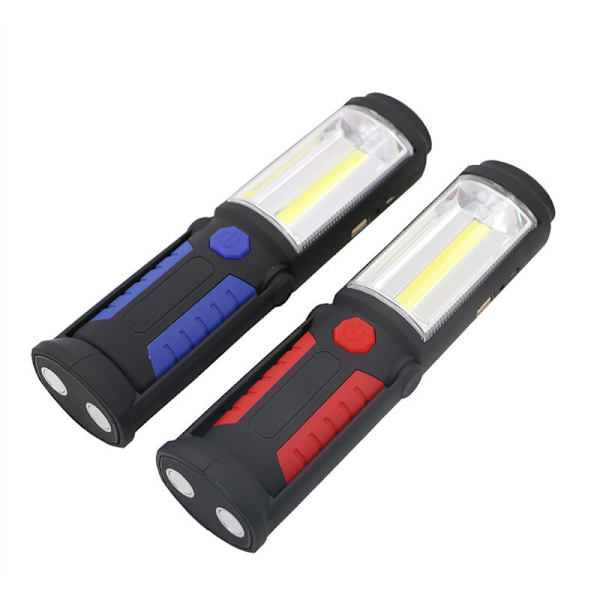 LED arbeidslys inspeksjonslys 3W COB Ultra Bright USB oppladbar