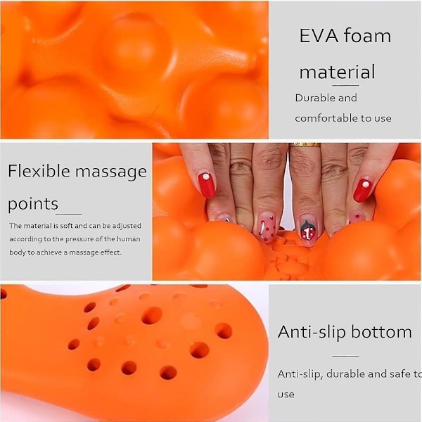 Trapezius Massager, Triggerpunktsmassager för Trapezius för att lindra smärta i nacke, axlar och muskler, Djupvävnadsmyofascial Massageanordning