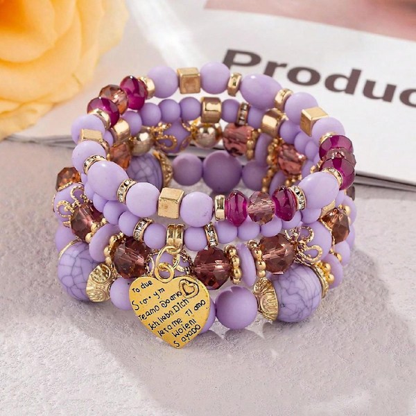Armband - Fint smycke Resesouvenir Träarmband