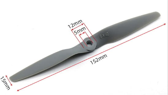 10 st APC Kompositpropeller 6x4 E, RC Flygplan Fjärrstyrd Flygplan Motor Effektiv Blad 6040 Propeller
