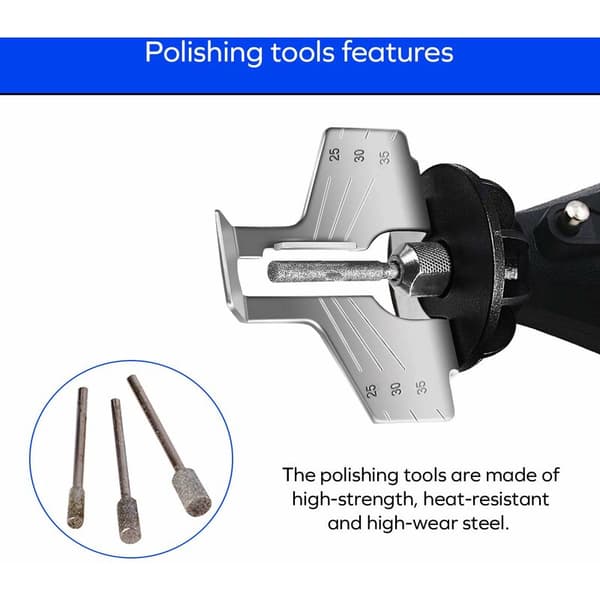 Affuteuse chaine tronconneuse accessoire de perceuse mini outil r