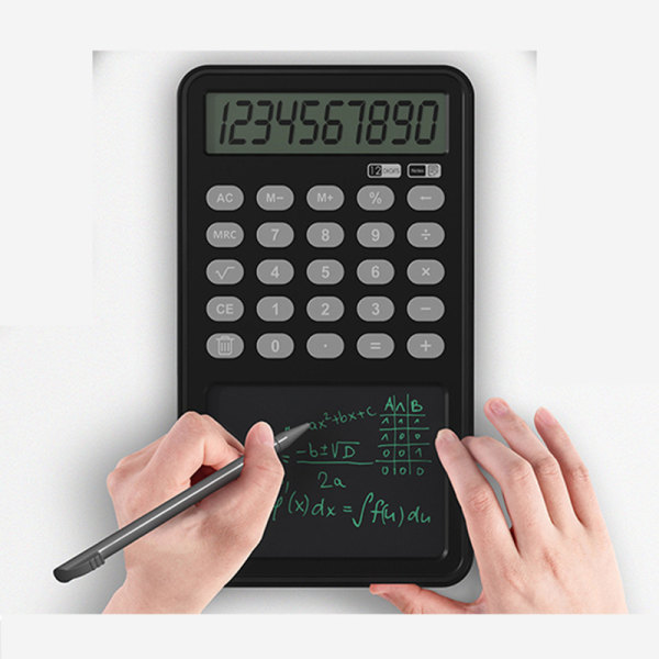 Lcd Handwriting Board Miniräknare Studenter lär sig Caculator Calc