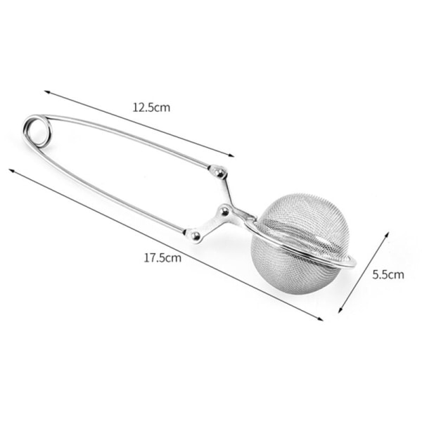Sølv te-infuser - 17,5*5,5 cm
