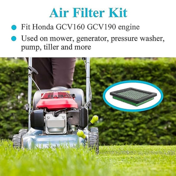 gcv160 luftfilter är kompatibelt med honda gcv190 gc160 hrc216 sv