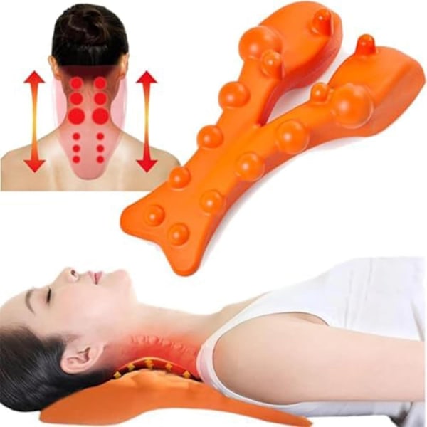 Trapezius Massager, Triggerpunktsmassager för Trapezius för att lindra smärta i nacke, axlar och muskler, Djupvävnadsmyofascial Massageanordning