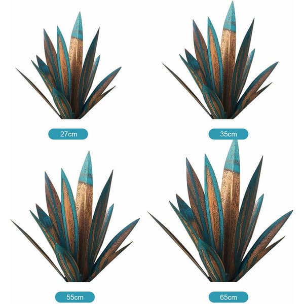 DIY Metall Agave Plante Dekor Tequila Rustikk Kunst Skulptur for