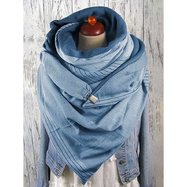 Triangelhalsduk Scarfs Sjal Mode Kvinna Turban Bomullsduk Med Retrotryck För Män Och Kvinnor Malaysia Punkttryck Knapp Mjuk Wrap Casual Varm