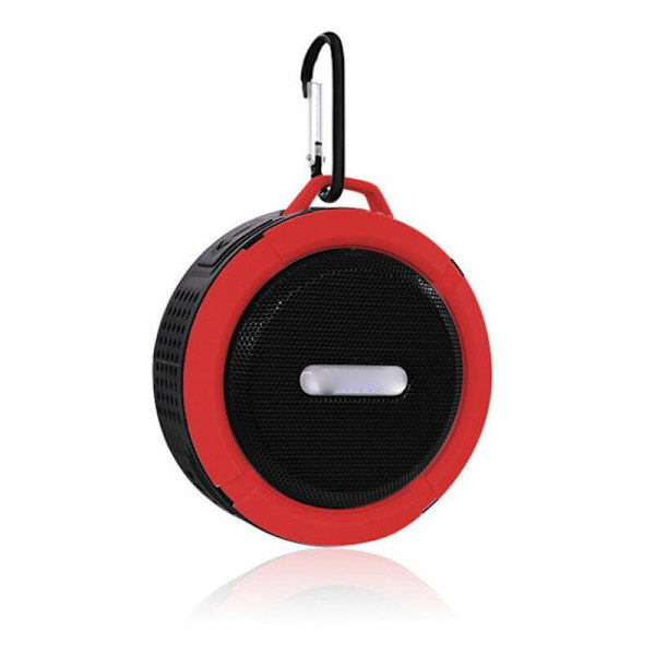 Vedenpitävä, langaton, kannettava Bluetooth-kaiutin tehostetulla bassokaiuttimella