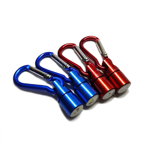 Bärbar Mini Ficklampa Mini LED Ficklampa med Nyckelring för Utomhus Vandring Camping
